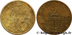 2 centimes Daniel-Dupuis 1916 Paris F.110/18 TB20