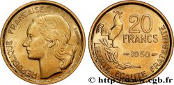 20 francs G. Guiraud, 4 faucilles 1950 F.402/3