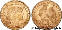10 francs or Coq 1906 Paris F.509/7