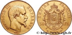 50 francs or Napoléon III, tête nue 1857 Paris F.547/4
