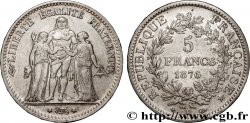 5 francs Hercule 1876 Bordeaux F.334/18