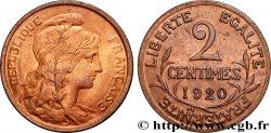 2 centimes Daniel-Dupuis 1920 Paris F.110/20