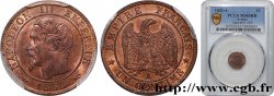 Un centime Napoléon III, tête nue 1853 Paris F.102/1
