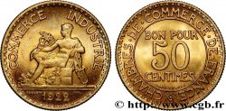50 centimes Chambres de Commerce 1922 Paris F.191/4