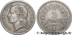 5 francs Lavrillier, aluminium 1952 F.339/22