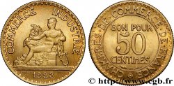 50 centimes Chambres de Commerce 1923 Paris F.191/5