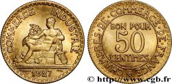 50 centimes Chambres de Commerce 1927 Paris F.191/9