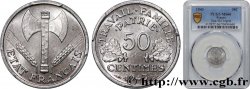 50 centimes Francisque, légère 1943 F.196/2