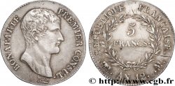 5 francs Bonaparte Premier Consul 1804 Toulouse F.301/20