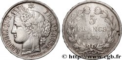 5 francs Cérès, sans légende 1870 Bordeaux F.332/2