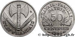 50 centimes Francisque, légère 1944 F.196/4