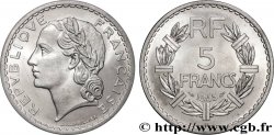 5 francs Lavrillier, aluminium 1945 Beaumont-Le-Roger F.339/4