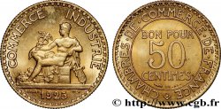 50 centimes Chambres de Commerce 1925 Paris F.191/7