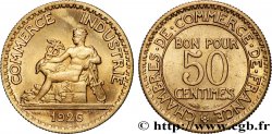 50 centimes Chambres de Commerce 1926 Paris F.191/8