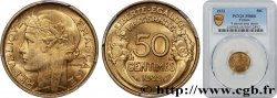 50 centimes Morlon, avec raisin, 9 et 2 ouverts 1932 F.192/7