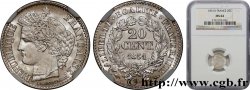 20 centimes Cérès, IIe République 1851 Paris F.146/7