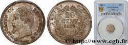 20 centimes Napoléon III, tête nue 1859 Paris F.148/12
