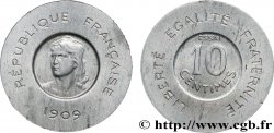 Essai de 10 centimes Rude en aluminium 1909 Paris GEM.35 5 MS