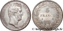 5 francs type Tiolier avec le I, tranche en relief 1831 Paris F.316/2