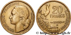 20 francs G. Guiraud, 3 faucilles 1950 Beaumont-Le-Roger F.402/5