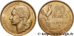 20 francs G. Guiraud 1951 Beaumont-Le-Roger F.402/8