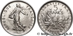 5 francs Semeuse, nickel 1988 Pessac F.341/20