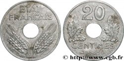 20 centimes État français, lourde 1943 F.153/5