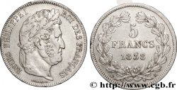 5 francs, IIe type Domard 1838 Bordeaux F.324/72