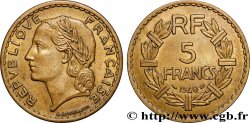 5 francs Lavrillier, bronze-aluminium 1940 F.337/4
