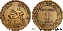 1 franc Chambres de Commerce 1923 Paris F.218/5