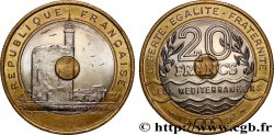 20 francs Jeux Méditerranéens 1993 Pessac F.404/2