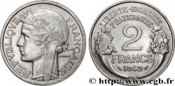2 francs Morlon, aluminium 1949 Beaumont-Le-Roger F.269/15 var.