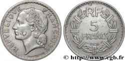 5 francs Lavrillier, aluminium, 9 fermé 1948 F.339/14