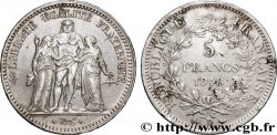 5 francs Hercule, IIe République 1848 Lyon F.326/3