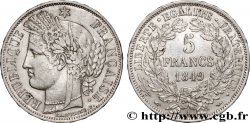 5 francs Cérès, IIe République 1849 Paris F.327/1