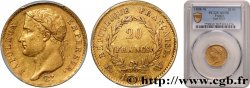 20 francs or Napoléon tête laurée, République française 1808 Lille F.515/8