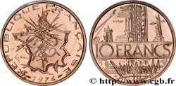 Essai de 10 francs Mathieu, Tranche B 1974 Pessac F.365/1