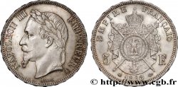 5 francs Napoléon III, tête laurée 1868 Paris F.331/12