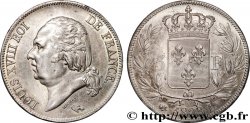 5 francs Louis XVIII, tête nue 1823 Bayonne F.309/83