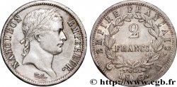 2 francs Napoléon Ier tête laurée, Empire français 1813 Paris F.255/52