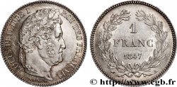 1 franc Louis-Philippe, couronne de chêne 1847 Paris F.210/110