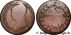 Cinq centimes Dupré, grand module 1799 Strasbourg/Paris F.115/66