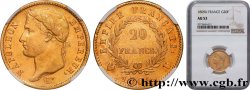 20 francs or Napoléon tête laurée, Empire français 1809 Turin F.516/6