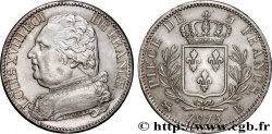 5 francs Louis XVIII, buste habillé 1815 Rouen F.308/16