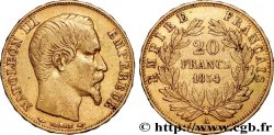 20 francs or Napoléon III, tête nue 1854 Paris F.531/2