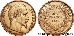 20 francs or Napoléon III, tête nue 1856 Paris F.531/9