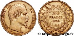20 francs or Napoléon III, tête nue 1856 Paris F.531/9