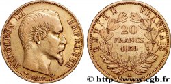 20 francs or Napoléon III, tête nue 1858 Paris F.531/13