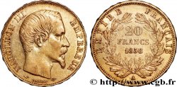 20 francs or Napoléon III, tête nue 1858 Paris F.531/13