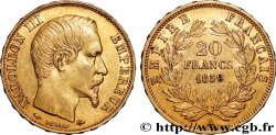20 francs or Napoléon III, tête nue 1859 Paris F.531/15